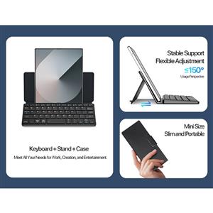 کیبورد بی سیم دوکس دوکیس مدل DuxDucis Tri-Fold