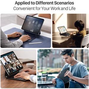 کاور کیبورد دار مدل MK Series مناسب برای ipad pro 11 (2024//2025)