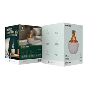 دستگاه بخور و خوشبو کننده گرین لاین مدل Flame Mist ظرفیت ۱۵۰ میلی‌لیتر